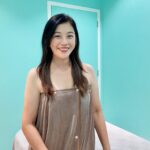 Client preparing for facial treatment at Melange Korea Gardens Mall